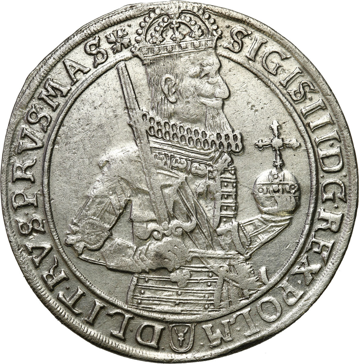 Zygmunt III Waza. Talar 1631, Bydgoszcz - BARDZO ŁADNY RZADKOŚĆ R6